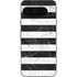 Black and White Striped Marble Pixel 9 Pro XL Skin